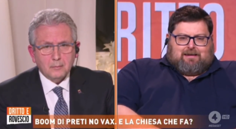 Secondo Adinolfi Gesù non sarebbe andato tra i lebbrosi esibendo il Green Pass | VIDEO article-post