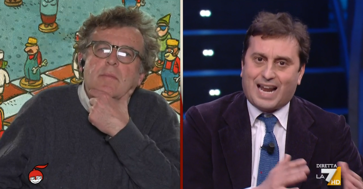 Parenzo a Mattei che paragonava Draghi al fascismo: “Una bestemmia per chi ha subìto le leggi razziali” | VIDEO article-post