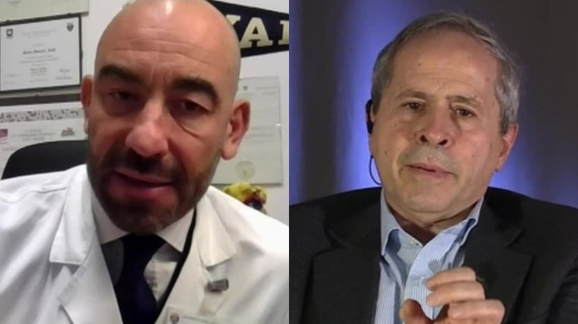 Tra Bassetti e Crisanti è scontro totale su chi ha il curriculum più lungo article-post