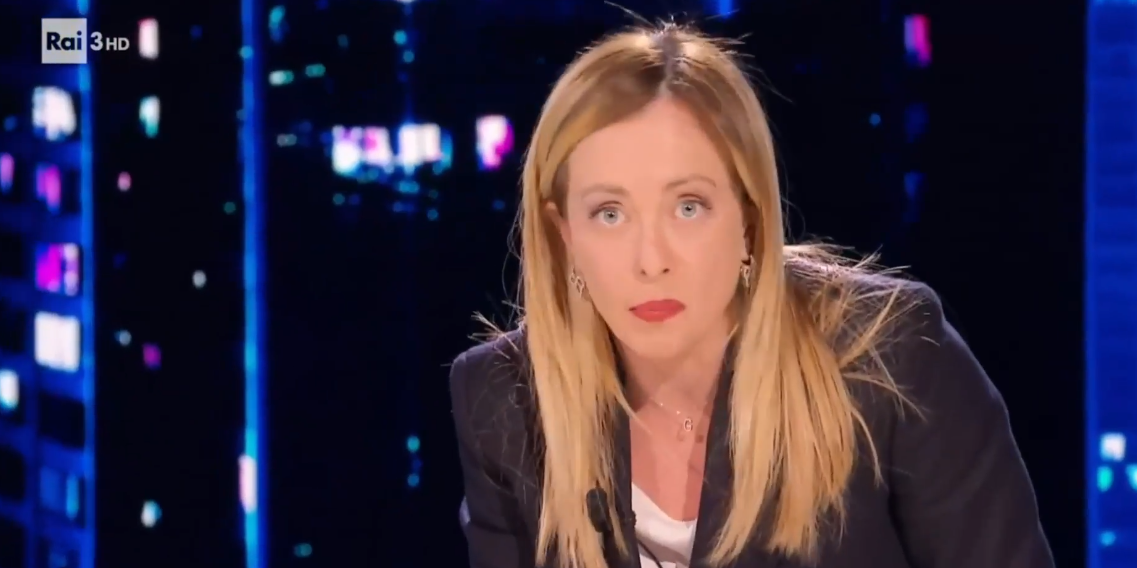 giorgia meloni vaccini figlia cartabianca