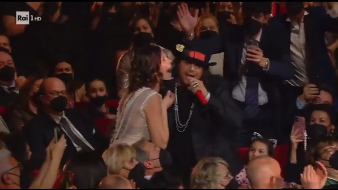 grignani video sanremo 2022