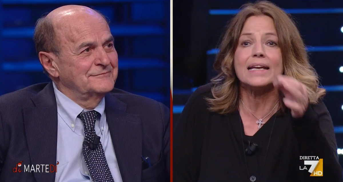 Bersani mette ko Elisabetta Gardini a Dimartedì e sono subito brividi, brividi, brividi | VIDEO article-post