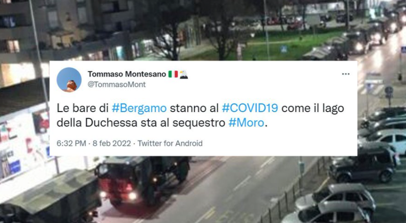 tommaso montesano libero tweet bare bergamo sospeso