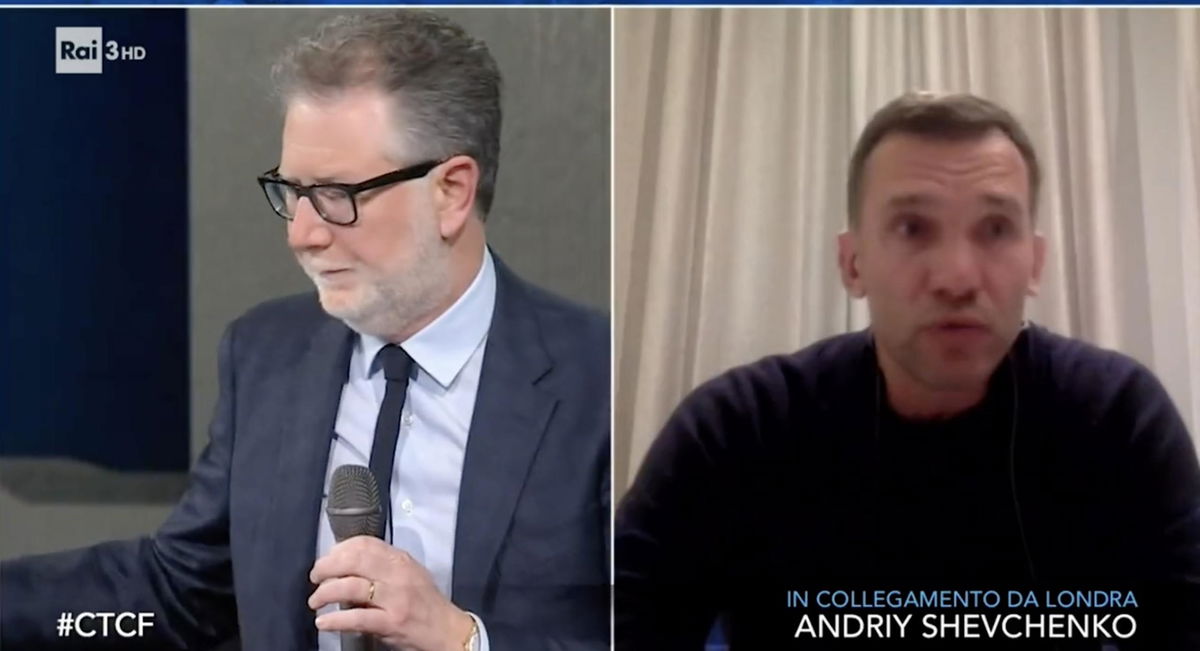 Le lacrime di Andriy Shevchenko: “Italiani, aprite il cuore per la mia gente” | VIDEO article-post