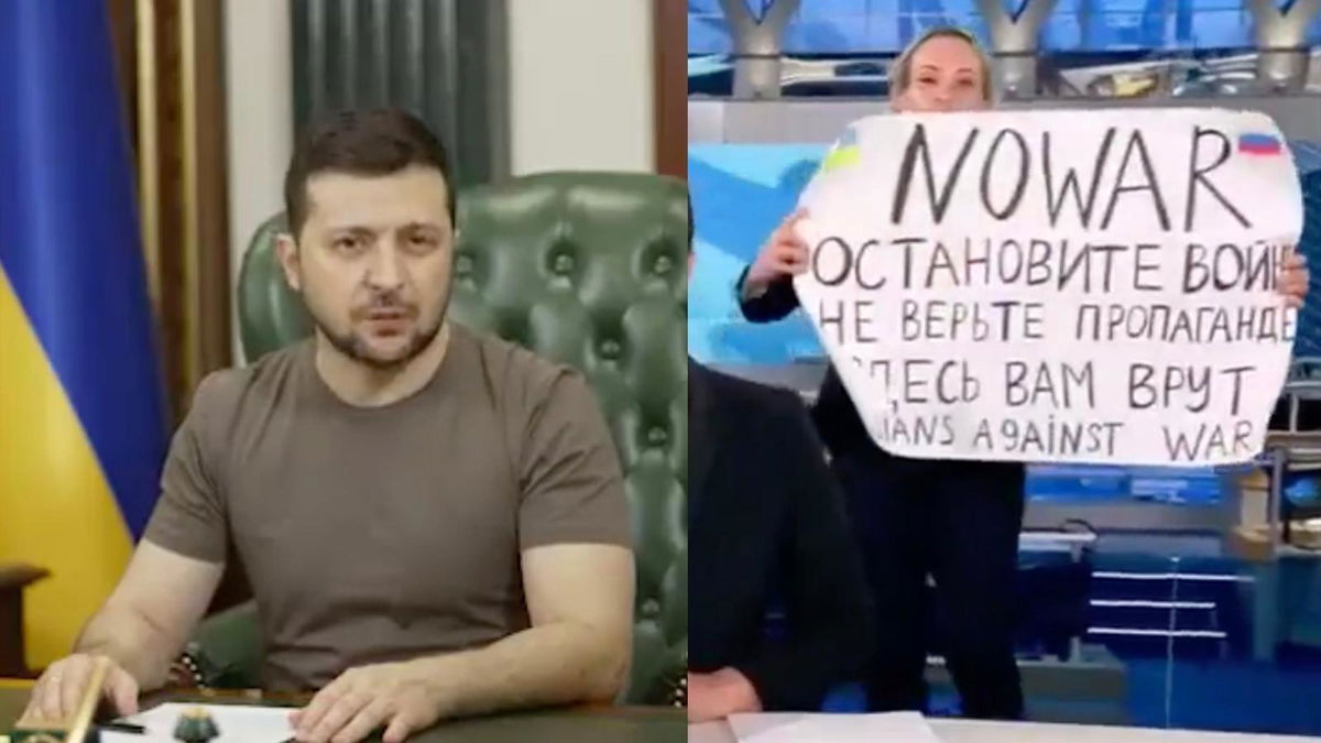 Zelensky ringrazia Marina Ovsyannikova nel suo ultimo messaggio | VIDEO article-post