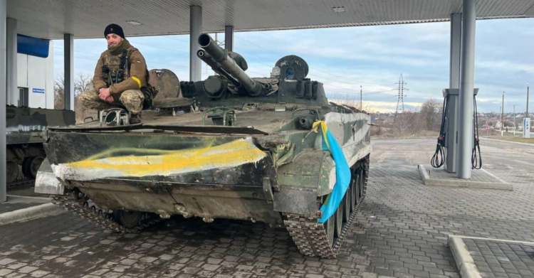 carro armato soldati russi senza viveri putin guerra lampo