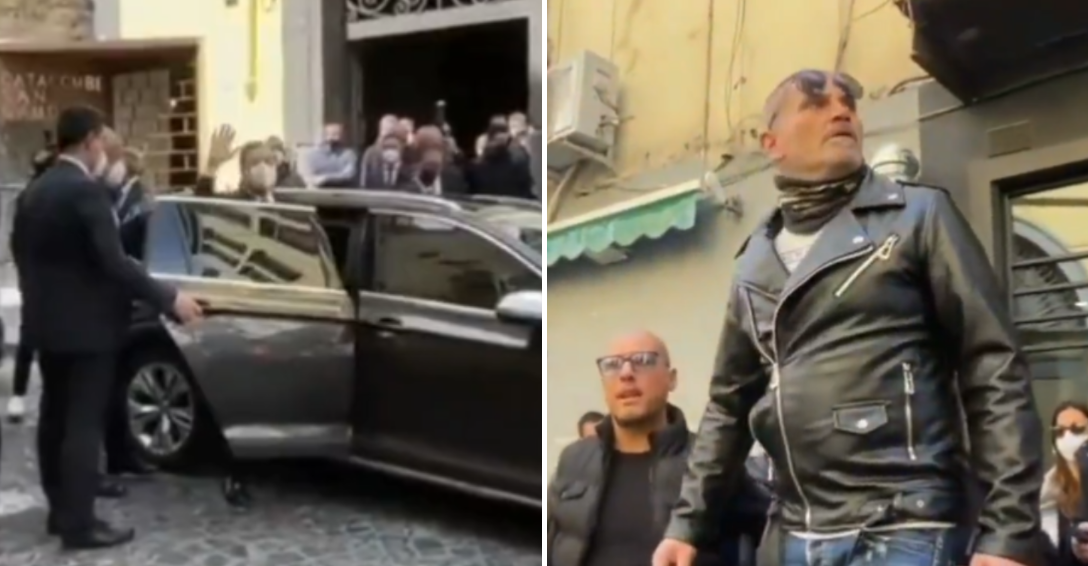 Draghi contestato a Napoli per le armi in Ucraina | VIDEO article-post