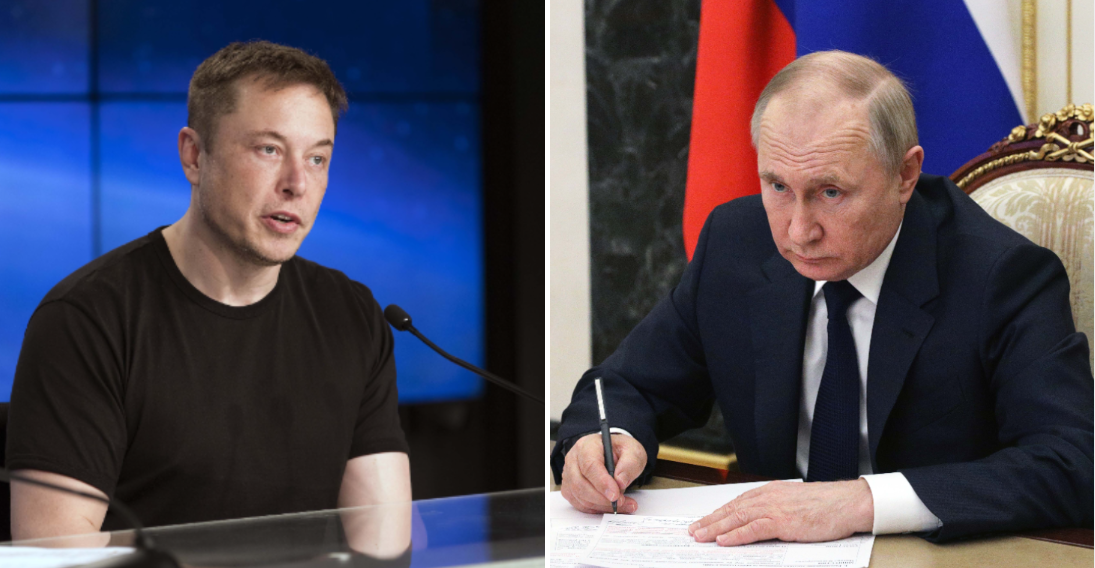 elon musk vladimir putin