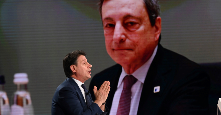 giuseppe conte mario draghi spese militari armi ucraina