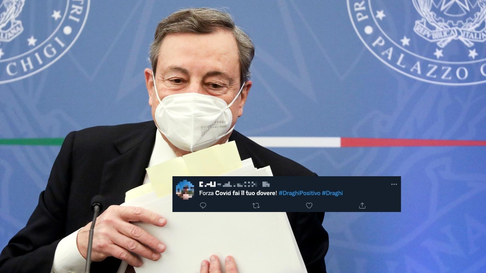 Draghi positivo