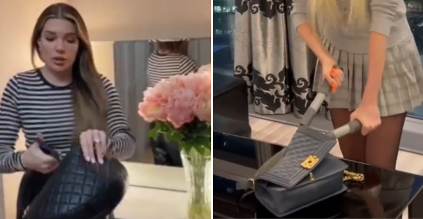 Le influencer russe che distruggono le borse di Chanel dopo il blocco alle vendite nel Paese | VIDEO article-post