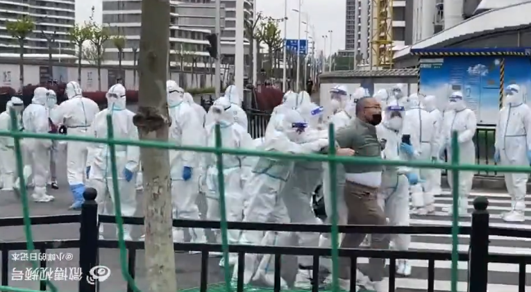 cina shanghai covid lockdown proteste