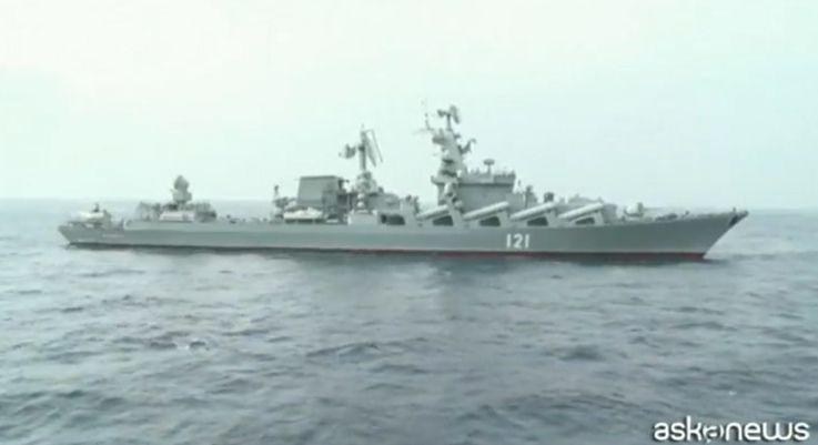 incrociatore moskva affondato mar nero
