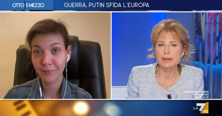 lilli gruber Nadana Fridrikhson, zvezda tv giornalista guerra operazione speciale
