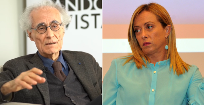 La querelle tra Canfora e Meloni. “Neonazista”. “Ti querelo” article-post