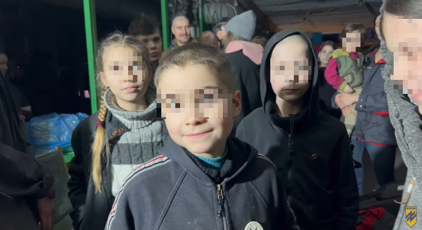 bambini acciaieria azovstal mariupol