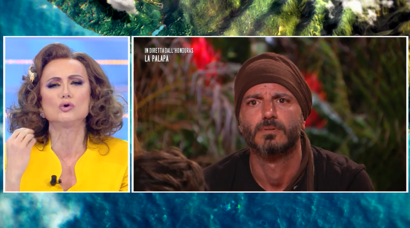 Vaporidis si rivolge col maschile a Luxuria a L’Isola dei famosi | VIDEO article-post