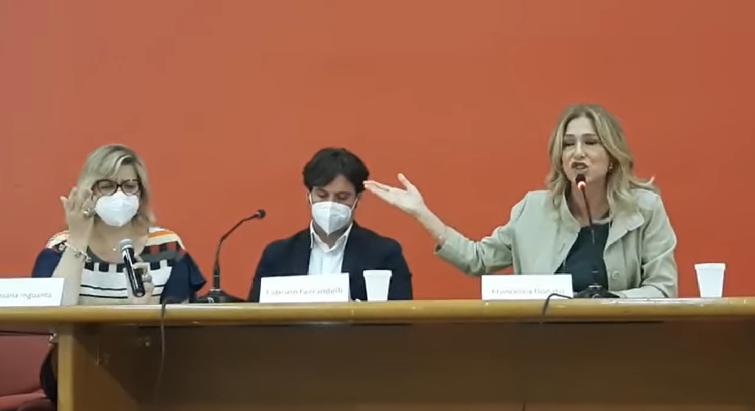 francesca donato preside palermo rosaria inguanta scuola mascherine