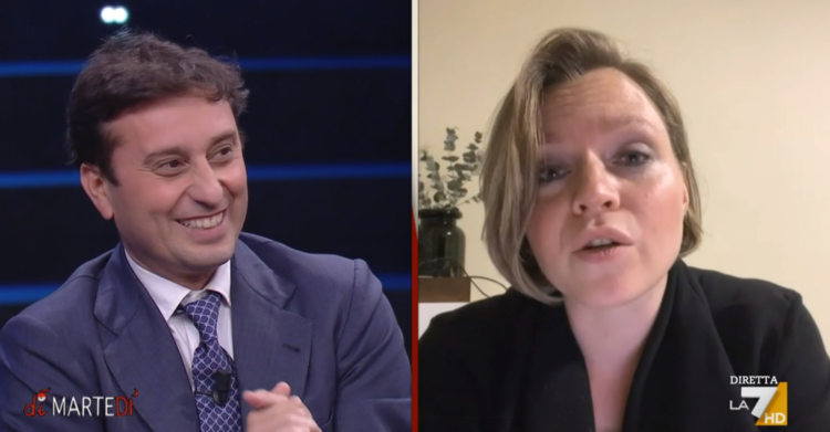 giornalista russa Tatiana Kukhareva sputnik russia confini la7