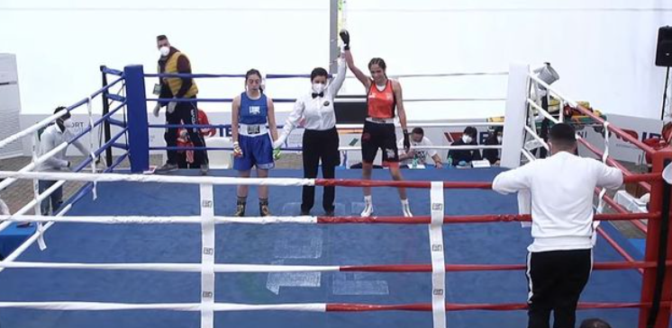 katalina Khadija Jaafari campionessa boxe