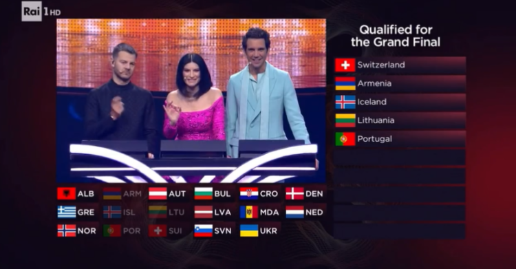 laura pausini porca vacca eurovision