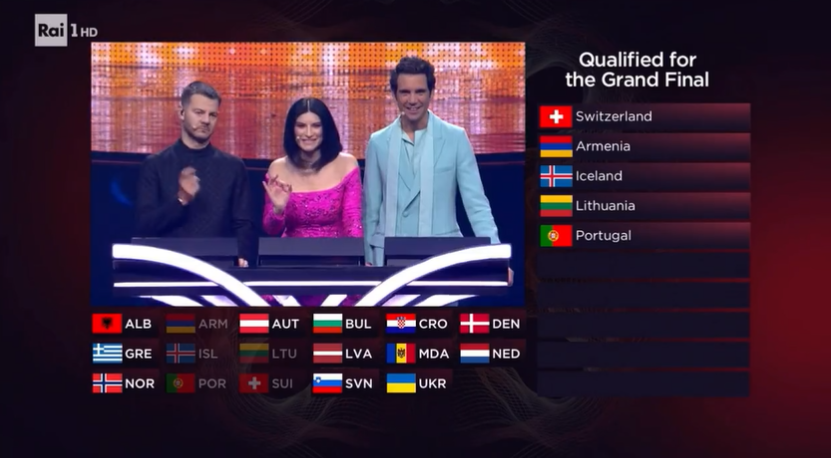 laura pausini porca vacca eurovision