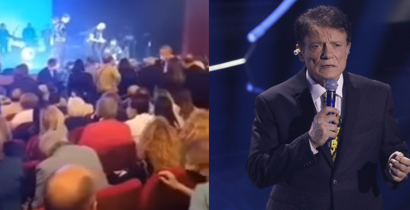 massimo ranieri video caduta come sta ora