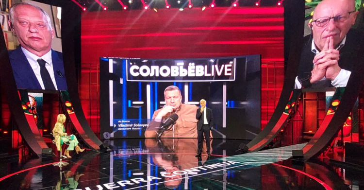 propaganda russa talk show