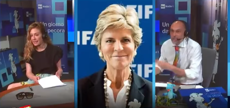 Mancini alimenta la bufala del ripescaggio ai Mondiali e Christillin della Fifa lo smentisce | VIDEO