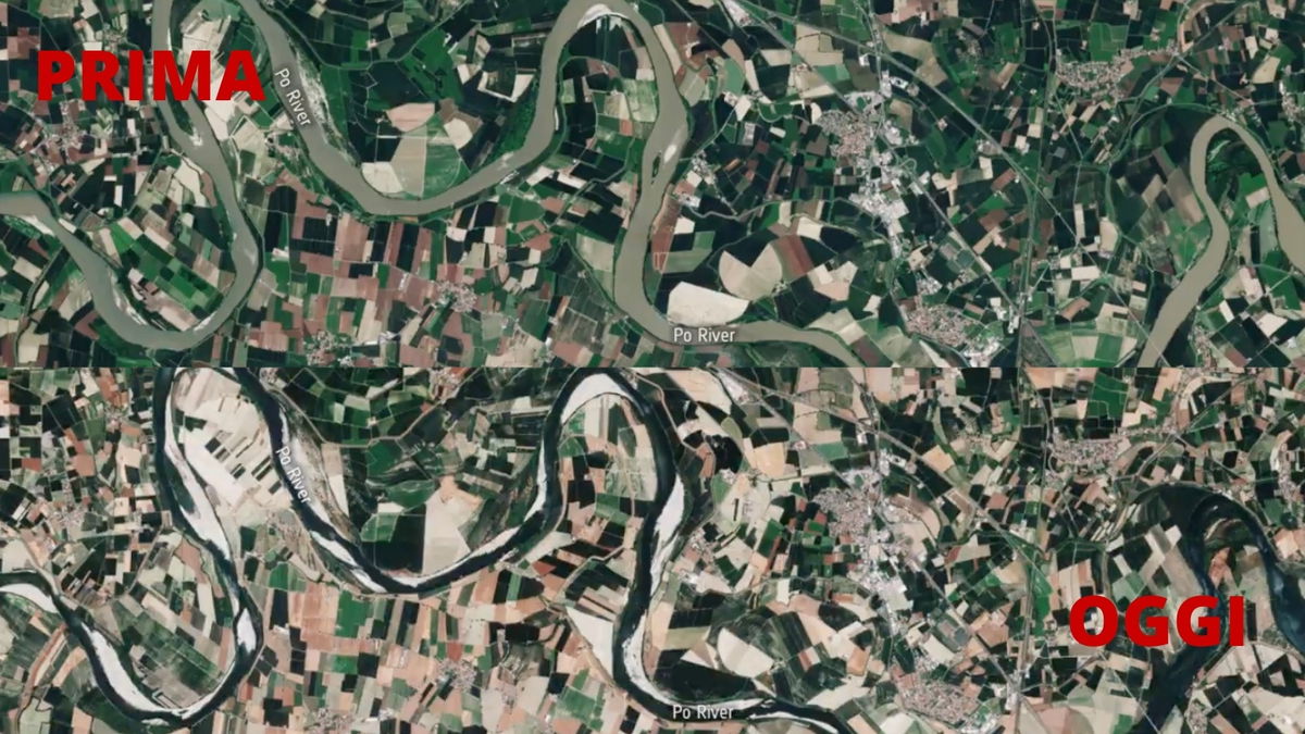 Il rischio del razionamento d’acqua e le differenze tra il Po del 2020 e quello di oggi | VIDEO article-post