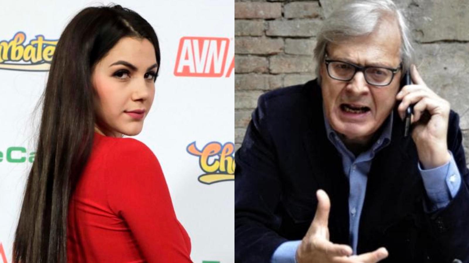 Valentina Nappi contro Sgarbi e la storia del 