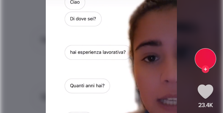 francesca sebastiani offerta di lavoro