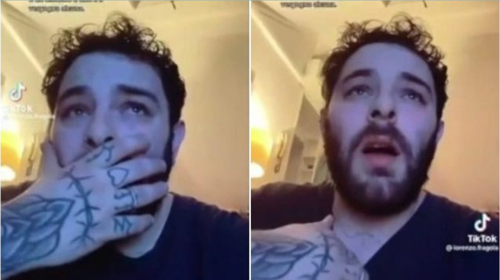 lorenzo fragola attacco di panico video