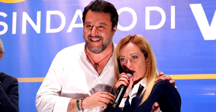 matteo salvini giorgia meloni