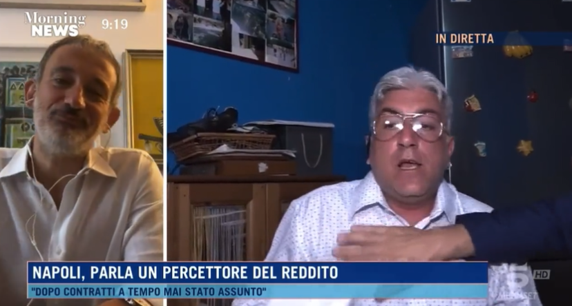 “Che ca**o ridi”: cosa succede quando Senaldi ride in faccia al percettore di reddito di cittadinanza | VIDEO article-post