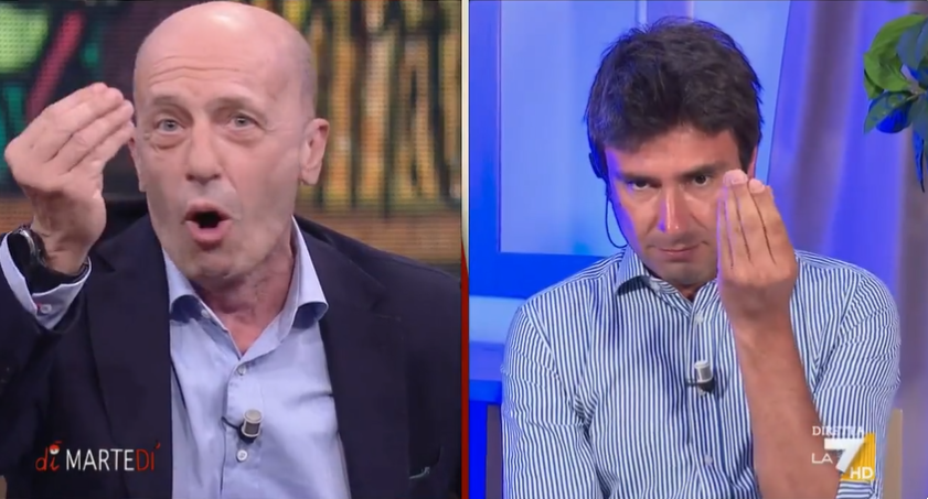 Lo scontro tra Sallusti e Di Battista sulle liste di proscrizione di giornalisti del M5S | VIDEO article-post