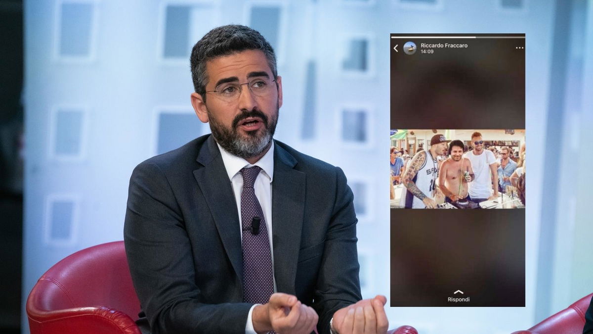 Volano stracci nel M5S: Fraccaro pubblica il fotomontaggio di Conte in versione Salvini al Papeete article-post