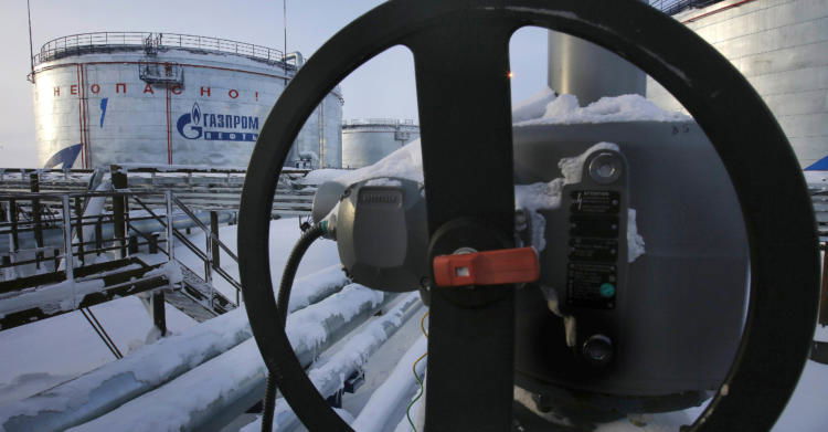 Gazprom gass russo