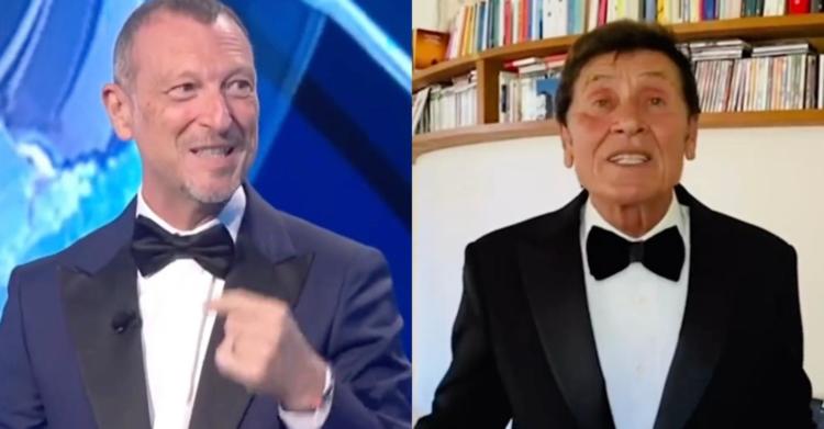 Gianni Morandi Amadeus Sanremo 2023
