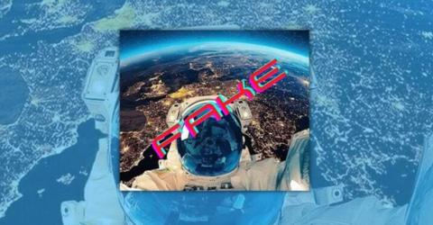 La vera storia del selfie “fake” dallo spazio di Samantha Cristoforetti preview