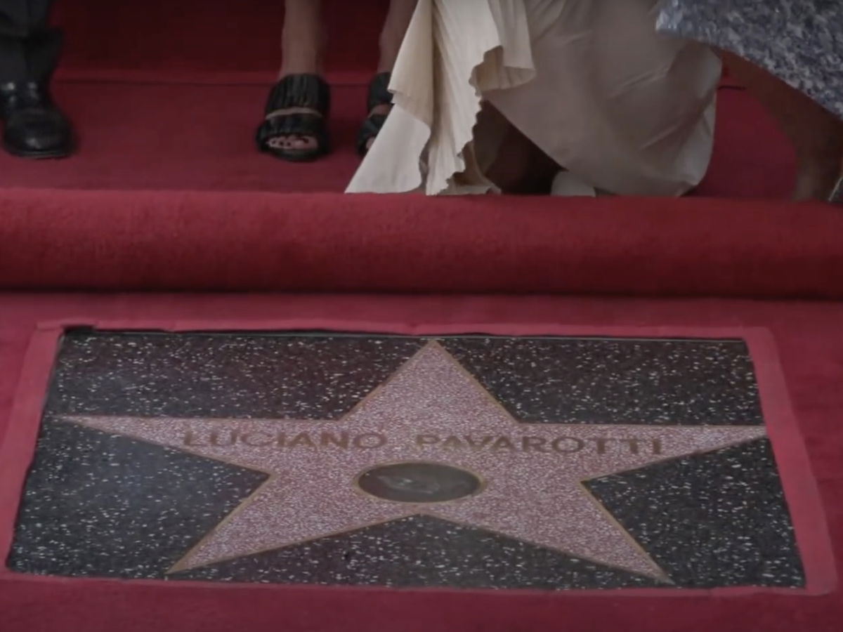Sulla “Walk of Fame” di Hollywood da oggi brilla la stella di Luciano Pavarotti | VIDEO article-post