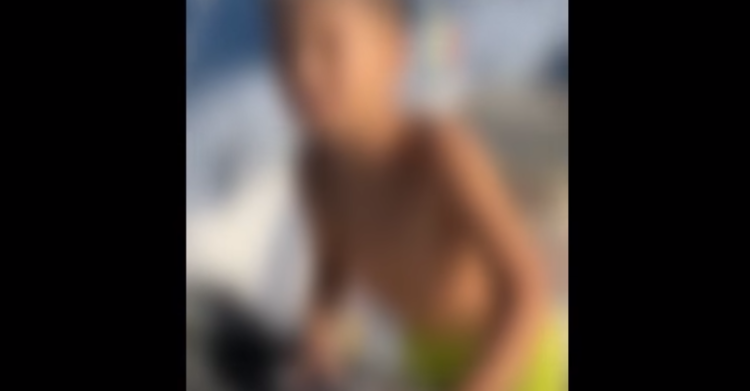 bambino motoscafo video