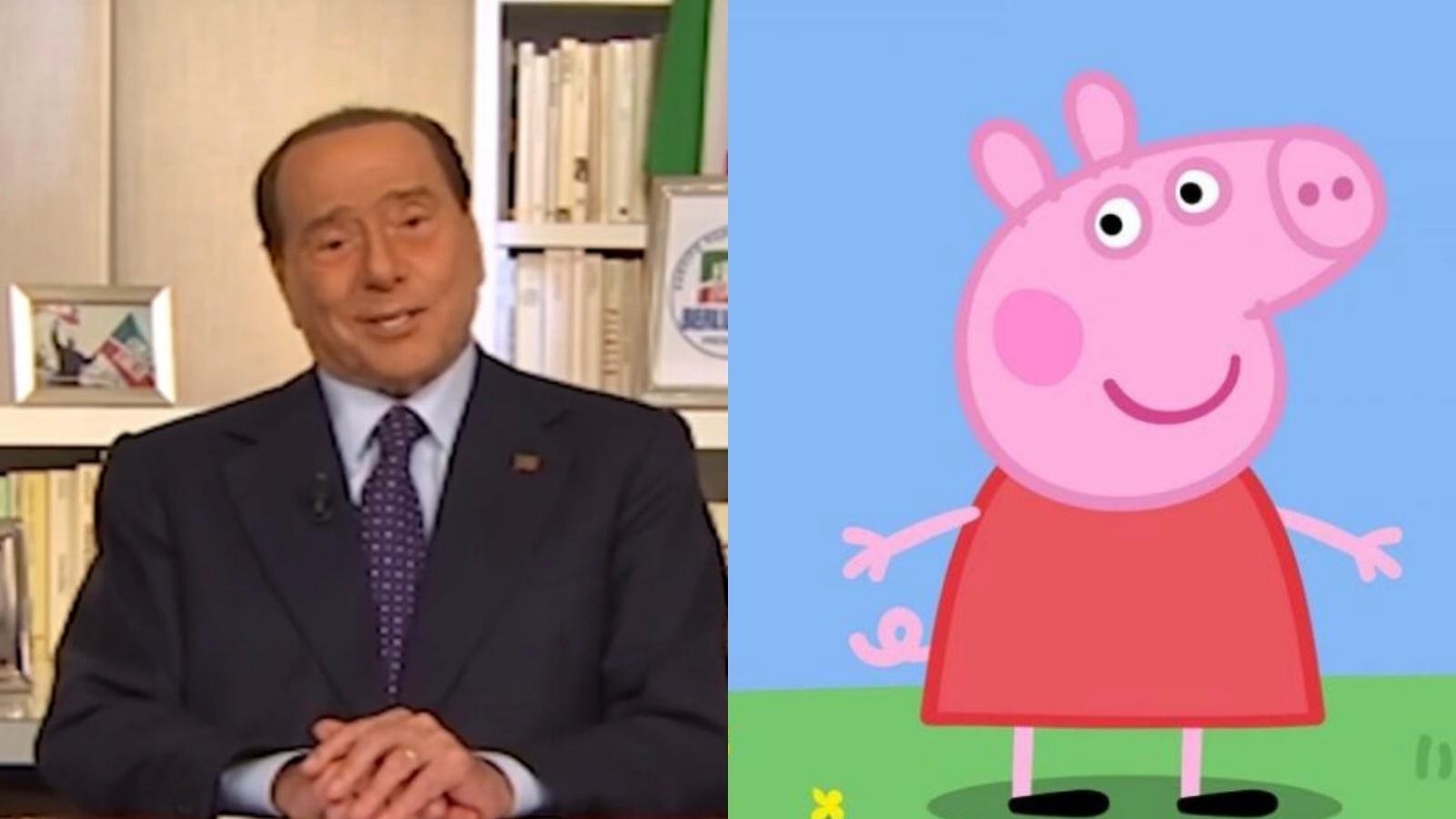 Berlusconi contro Peppa Pig