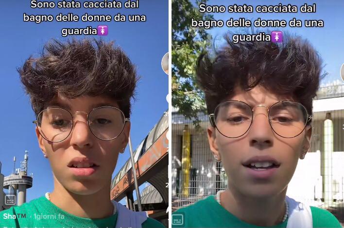 La denuncia di Sharon, cacciata dal bagno delle donne: “Scambiata per un uomo e spiata da sotto la porta” | VIDEO article-post
