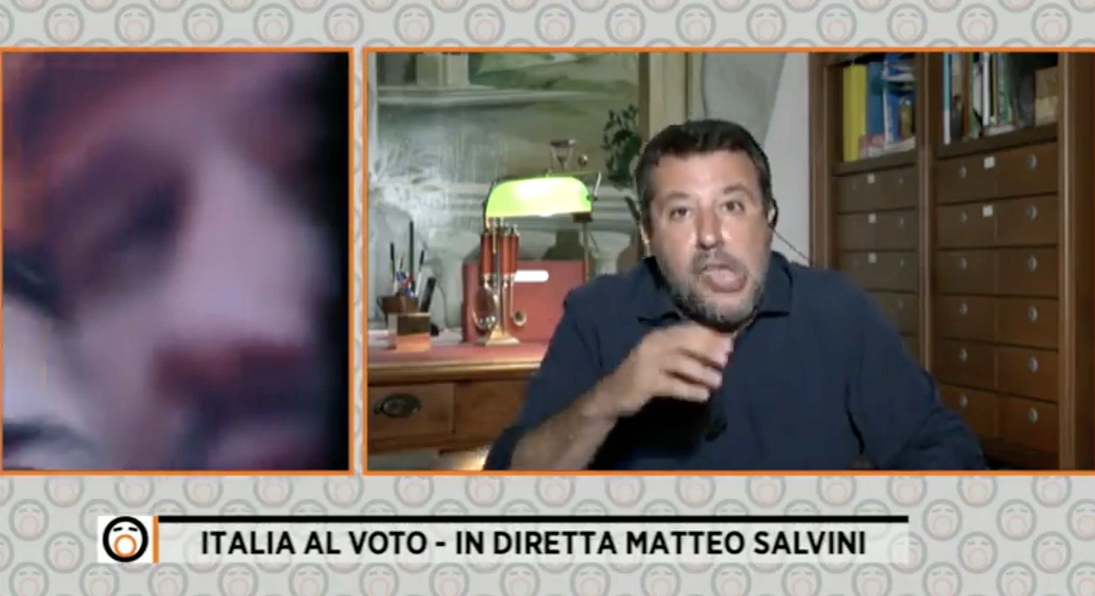 Salvini imita prof di Corsivo