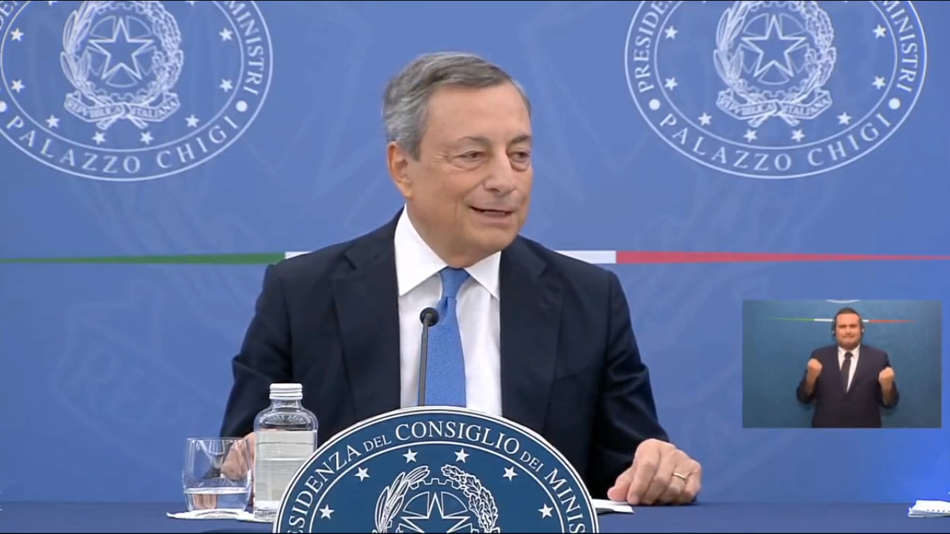 draghi video pupazzi prezzolati