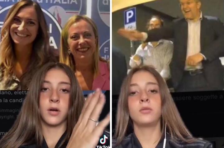La TikToker Giulia Cafasso ricorda a tutti chi è Giorgia Meloni (e Fratelli d’Italia) | VIDEO article-post