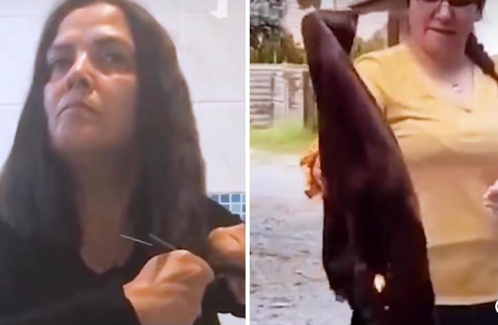 Le donne iraniane che si tagliano i capelli e bruciano l’hijab per protestare contro la morte di Mahsa Amini | VIDEO article-post