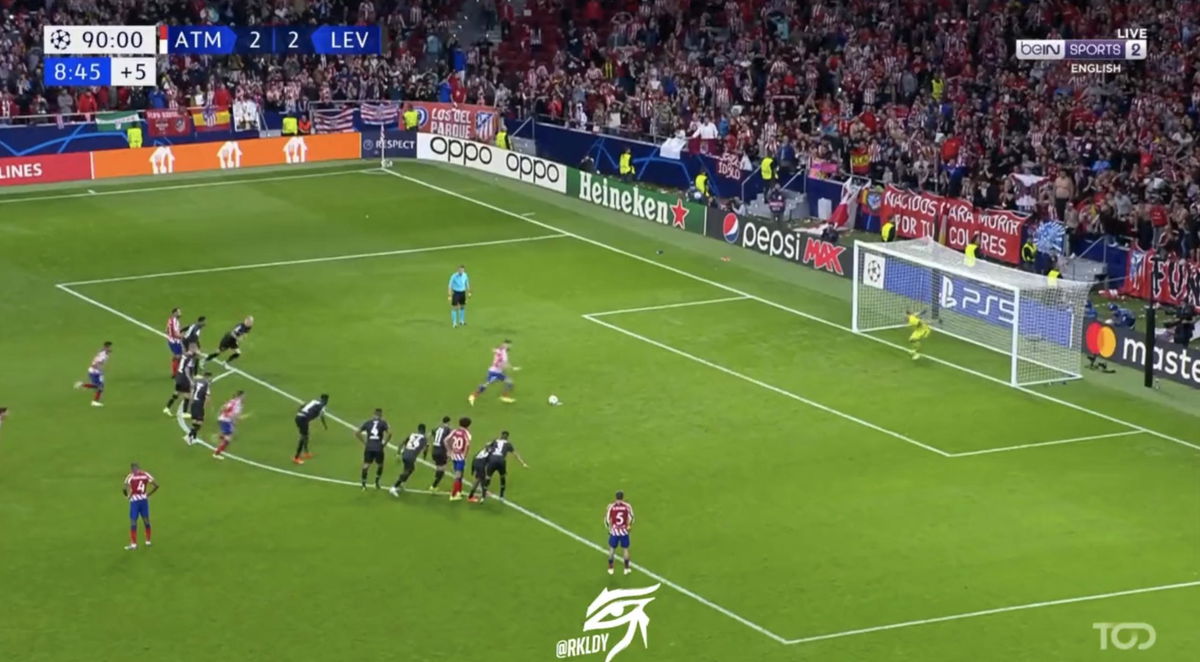 L’incredibile ultima azione del match di Champions League dell’Atletico Madrid | VIDEO article-post