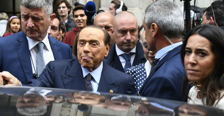 Berlusconi vodka Putin